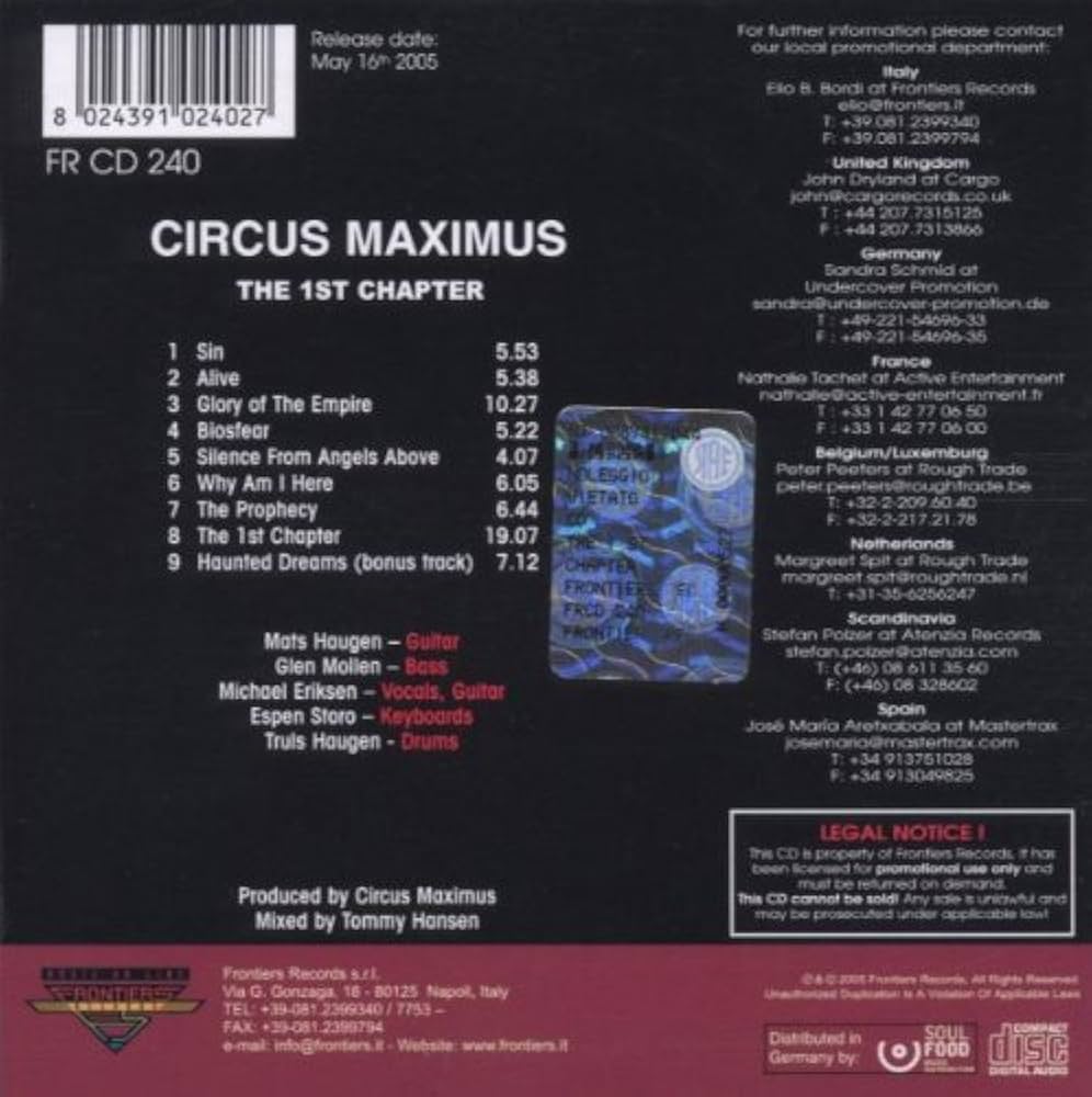 (CD)ハヴォック(スペシャルエディション)(初回生産限定盤)／サーカス・マキシマス 41n6zwKe1aL._UF350,350_QL50_.jpg